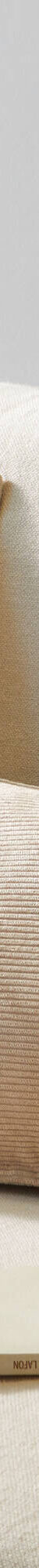 Effen kussen in ribvelours (beige) Effen kussen in ribvelours (beige)
